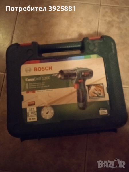 Акумулаторна бормашина Bosch EasyDrill 1200, снимка 1