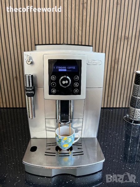 Delonghi ECAM 23.420.SB - 6 месеца гаранция! Рециклирана!, снимка 1