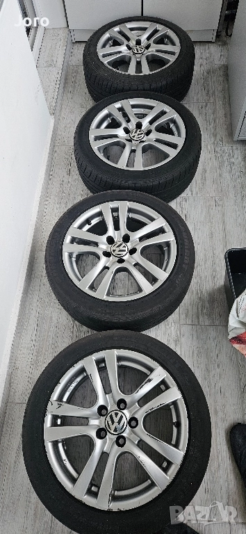  алуминиеви  джанти Rial 15 цола 5×100 ет 38, снимка 1