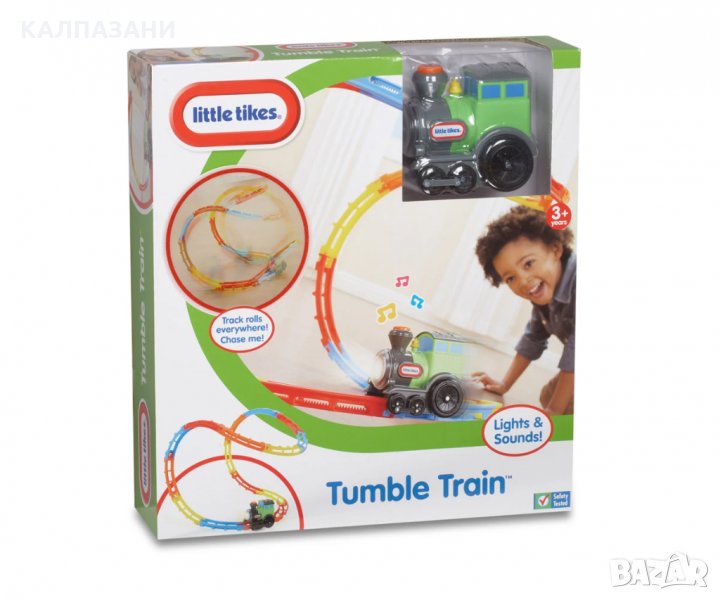 Акробатичен Локомотив Tumlbe Train Little Tikes 638916, снимка 1