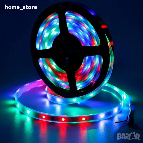 LED лента, RGB многоцветна, водоустойчива, снимка 1