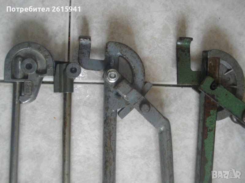 15мм/12мм/10-12мм-Немски Масивен Тръбогиб-Уред За Огъване На Всякакви Тръби, снимка 1