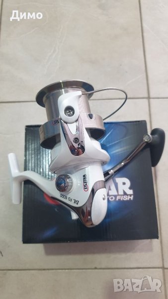 Шаранджийска макара SILSTAR 8000 стоп лагер метална, снимка 1