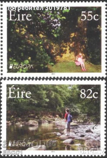 Чисти марки Европа СЕПТ 2011 от Ирландия, снимка 1