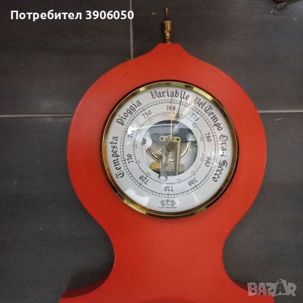 Барометър с огледало , снимка 1