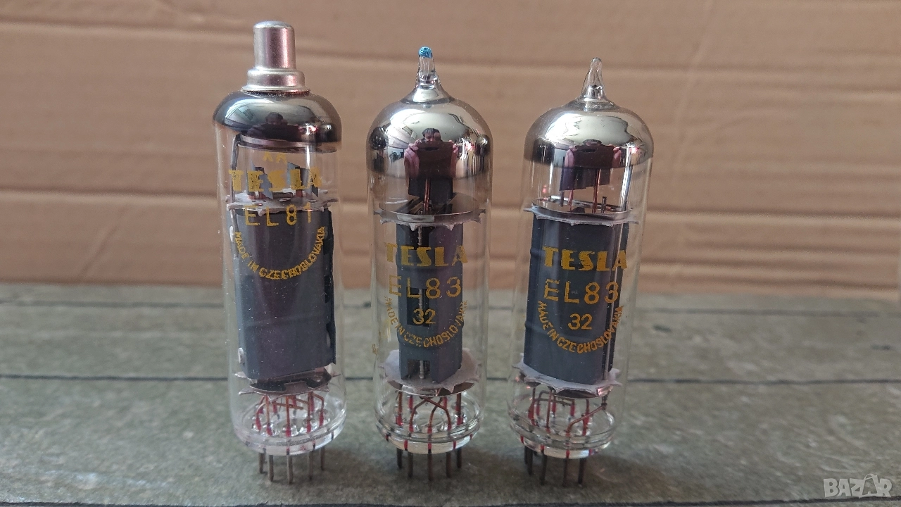 Нови радиолампи TESLA EL81, EL83. , снимка 1