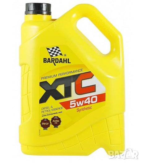 Двигателно масло BARDAHL XTC 5W40 5L, снимка 1