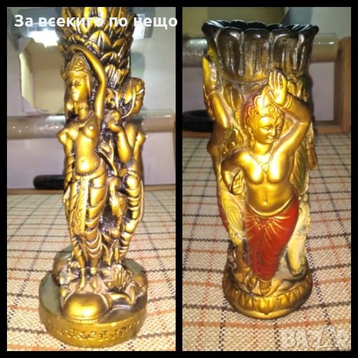 Много красиви гипсови свещници, снимка 1