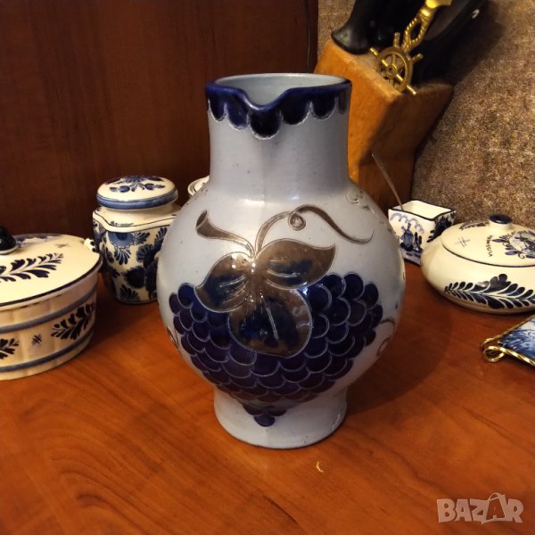 Разкошна немска кана ръчна изработка , снимка 1