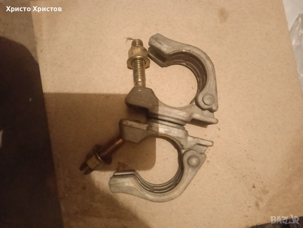 Фиксирани и лагерни (въртящи) скоби, снимка 1