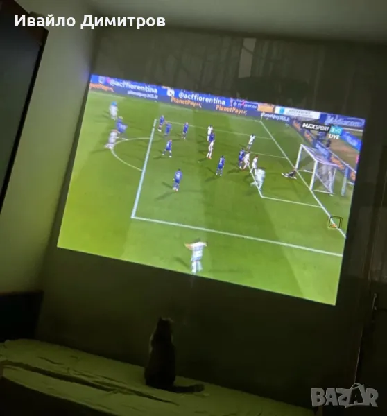 Смарт проектор и игрова конзола S40 Max с 35 000 вградени игри - Домашно кино 4K, Андроид 11, до 130, снимка 1