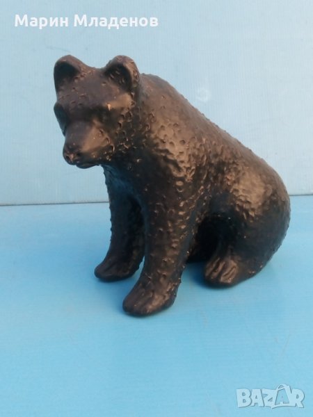 Стара керамика-мечка, снимка 1