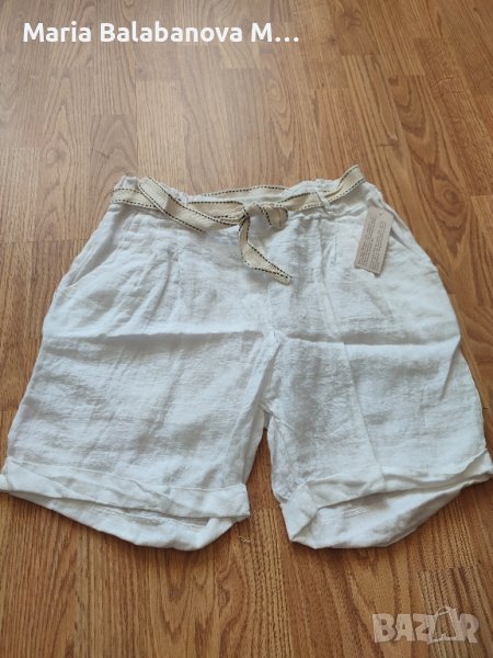 Панталони къси -лен, снимка 1