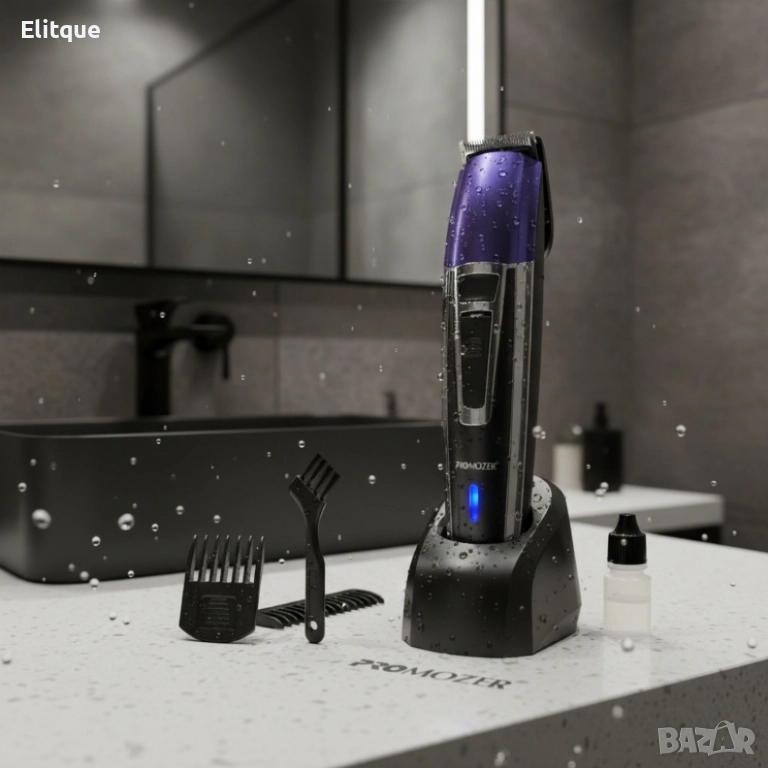 Машинка за подстригване на коса и брада, 3 дължини на рязане - SHAV89, снимка 1