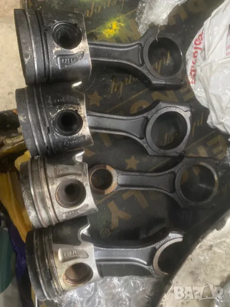 65100 бутало с биела 4 бр. комплект, снимка 1