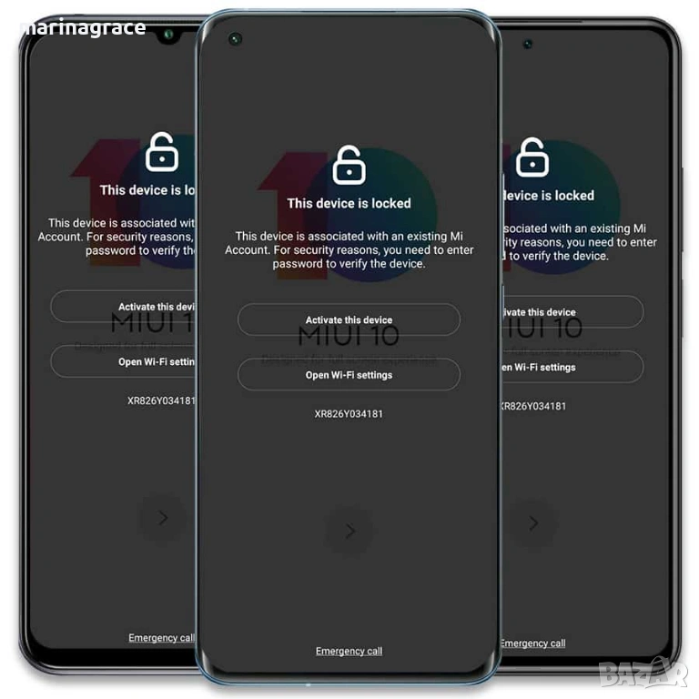 Премахване на Xiaomi акаунт, снимка 1