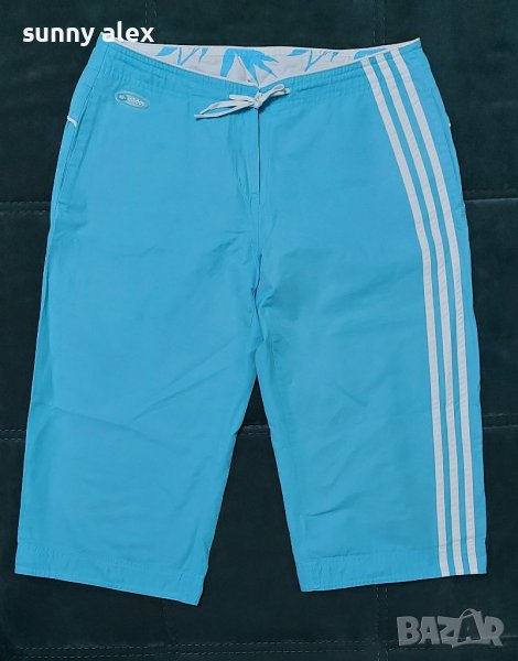 Adidas 3/4 светло син панталон, UK 14, F 42, снимка 1