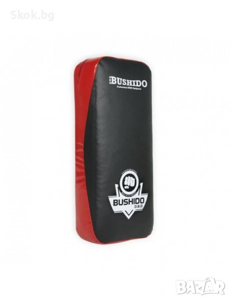 Боксова лапа (щит) DBX Bushido T55 - черно/червенa - 55х25 см, снимка 1