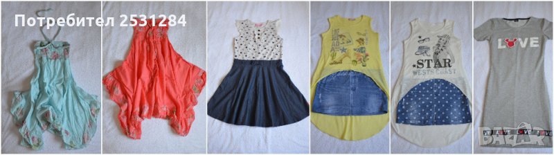 детска рокля / детска лятна рокля 8-10 години, снимка 1