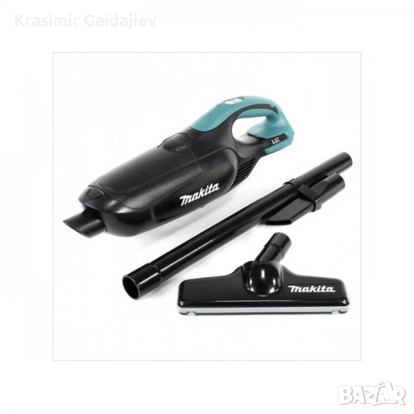 Акумулаторна ръчна прахосмукачка Makita DCL182ZB, снимка 1