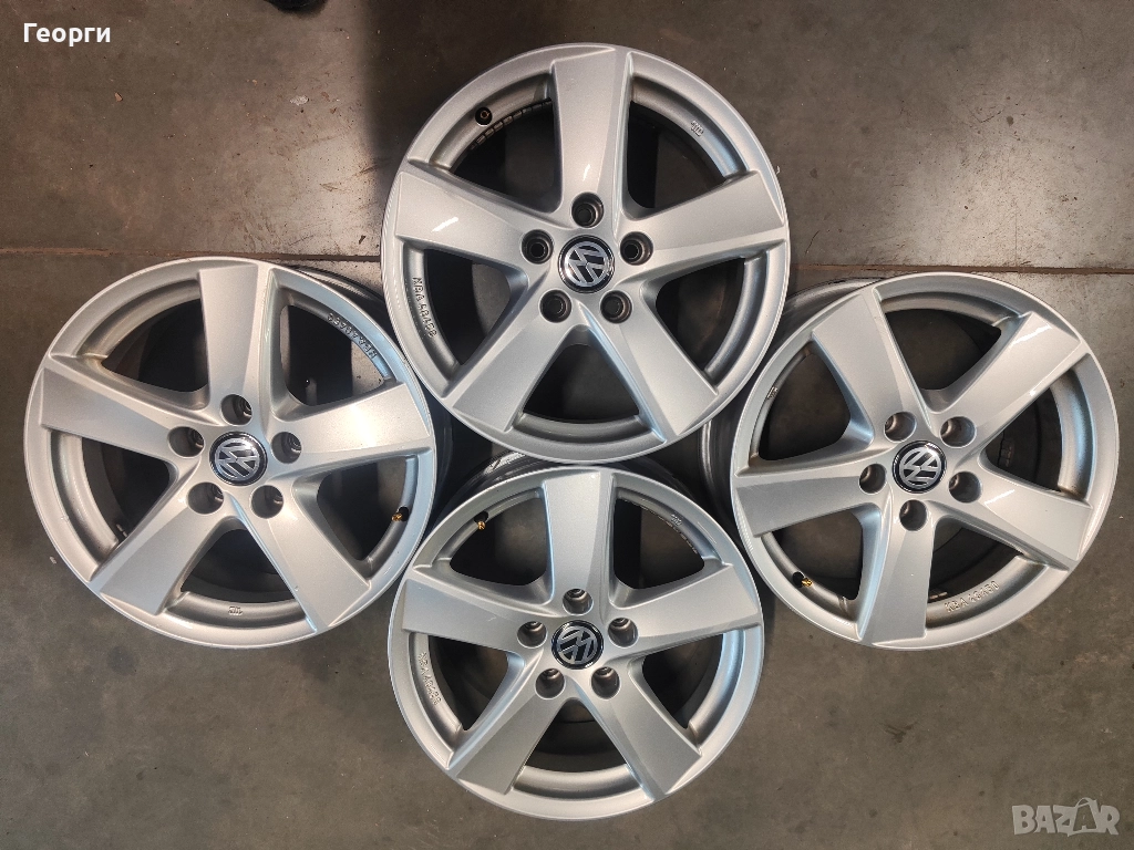 4бр.алуминиева джанта 16цола за VW 5x112, снимка 1