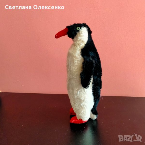 Колекционерска мека играчка Steiff penguin Пингвин, снимка 1
