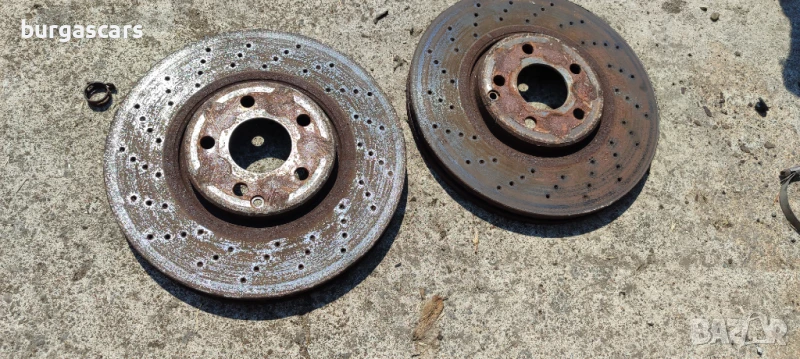 Предни дискове Mercedes-Benz E 500 5,5-388к.4Matic W211 - 60лв, снимка 1