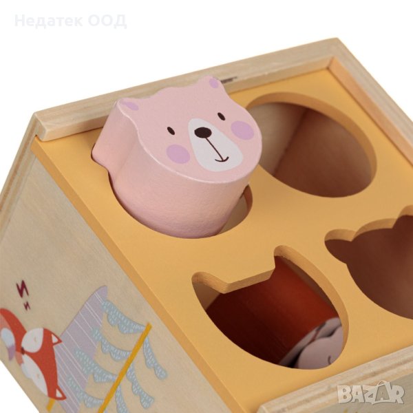 Игра Baby's Hole, Дървенa, 13x13x9 см, снимка 1
