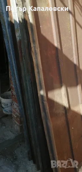 Ламарина втора употреба. Размери на листа е 200 сантиметра на 95 сантиметра. Цената на метър., снимка 1