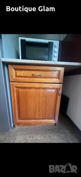 Долен дървен шкаф за кухня, снимка 1