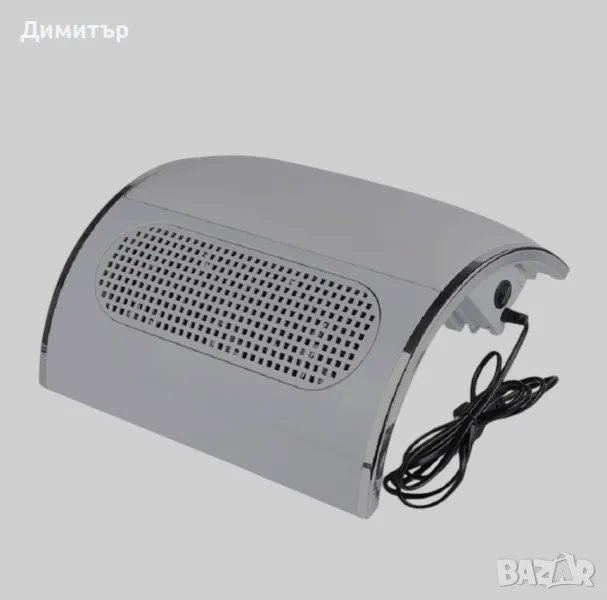 Професионален прахоуловител за маникюр с 2 вентилатора 80W, снимка 1