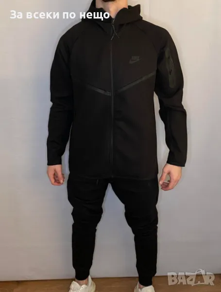 Nike Мъжки Черен Спортен Комплект🔝Мъжки Спортен Екип В Черен Цвят Найк Код D2363, снимка 1