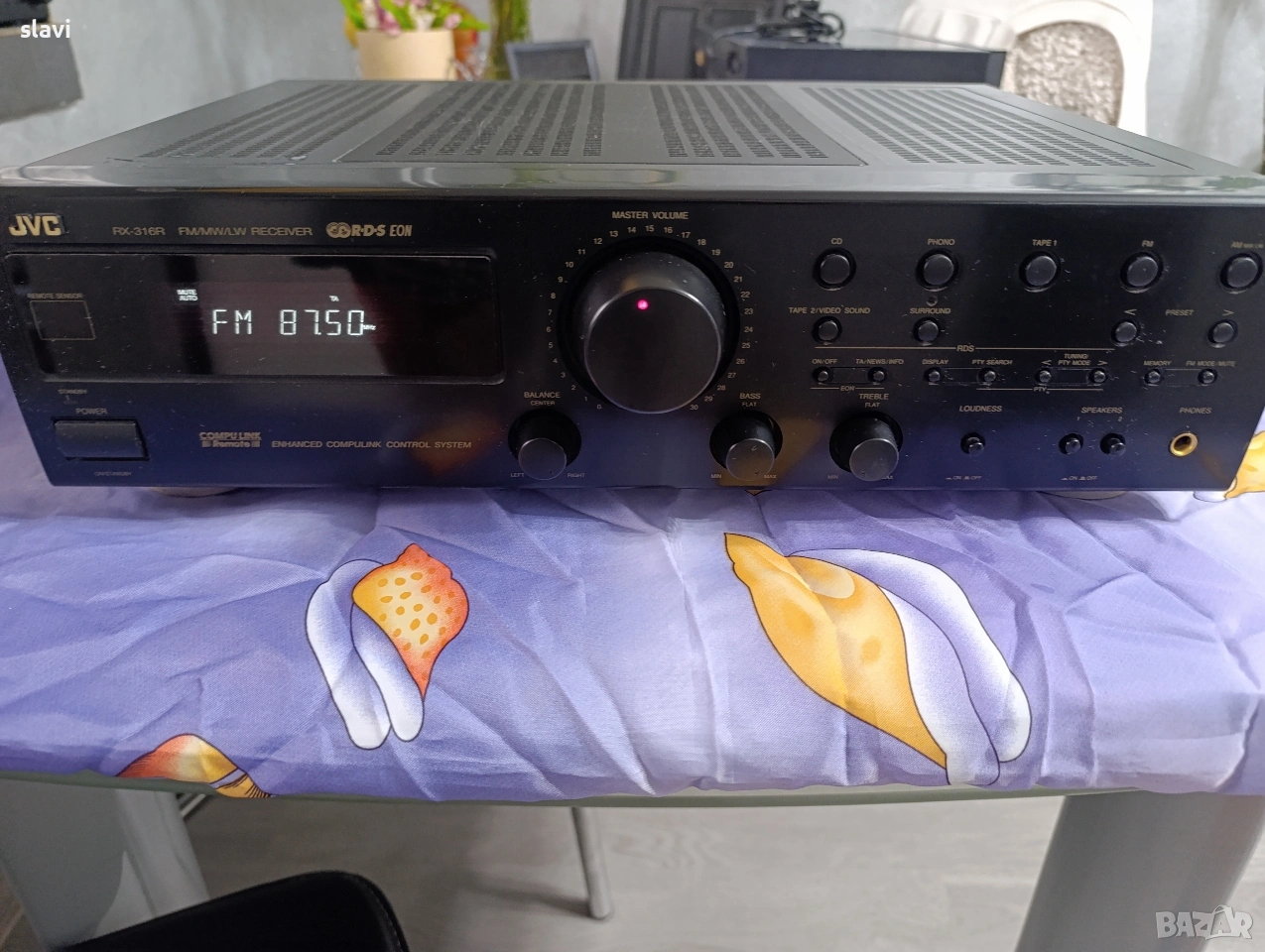 Stereo Receiver JVC-RX-316RBK , снимка 1