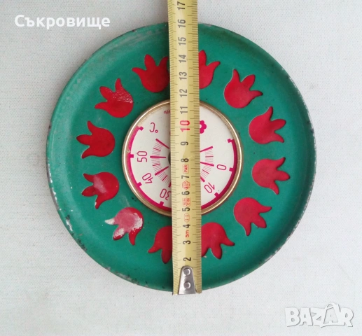 Биметален термометър за стена сувенир Татарстан Волжска България, снимка 5 - Антикварни и старинни предмети - 53480155
