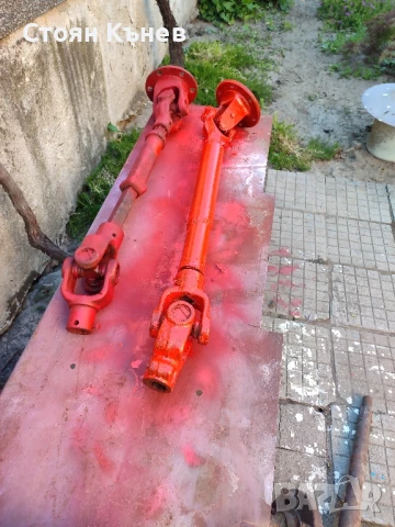 Кардан за фреза 8 шлица и фланец 