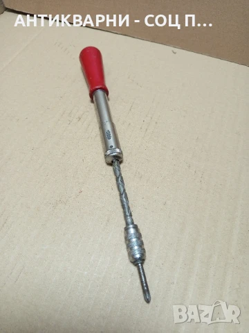 Стара Кръстата Отвертка Тресчотка., снимка 2 - Антикварни и старинни предмети - 51085775