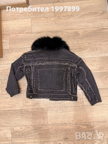 Дамско яке с пух, снимка 4 - Якета - 51972476