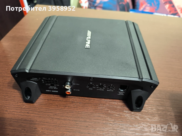 Усилвател Alpine MRV-M250, снимка 2 - Ресийвъри, усилватели, смесителни пултове - 52336496