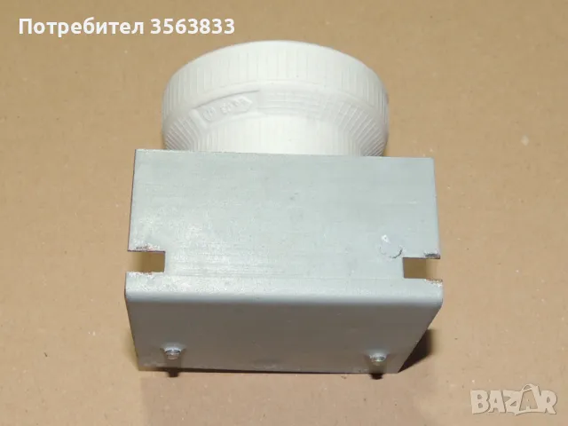 ФАСУНГА Е40 порцеланова с планка и стойка , снимка 3 - Крушки - 50170437