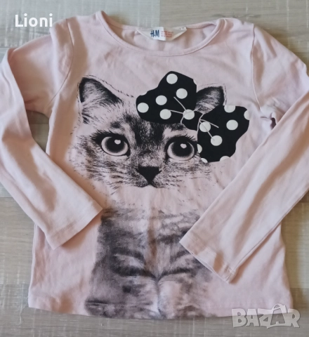 Детски блузки ръст 98, 2-3 г. , снимка 4 - Бебешки блузки - 51577603