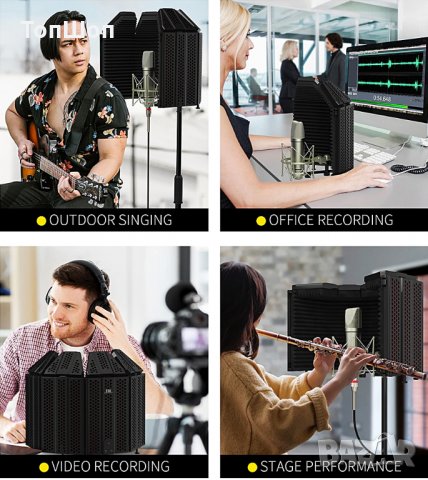 Sound Reflection Filter / Professional Sound Shield, снимка 8 - Други - 34854135