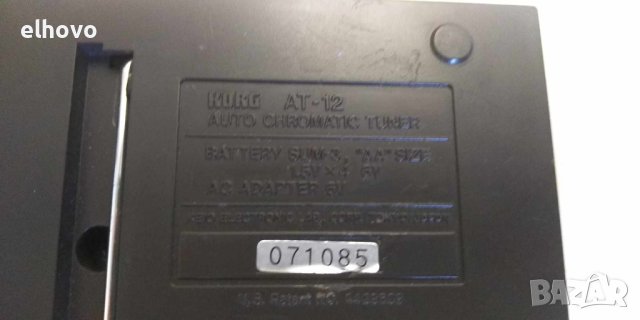 Korg AT-12 Auto Chromatic Tuner, снимка 8 - Друга електроника - 43657688