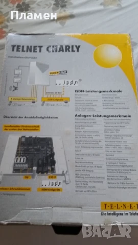 Telnet Charly ISDN, снимка 5 - Друга електроника - 50591955