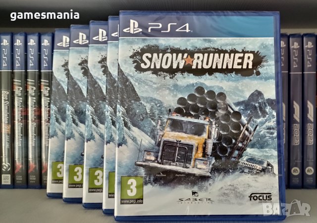[ps4]! НИСКА цена! Snowrunner: A Mudrunner game/НОВИ, снимка 1 - Игри за PlayStation - 35059459