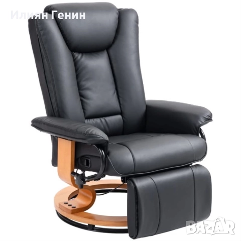 HOMCOM Фотьойл с функция за накланяне, снимка 9 - Столове - 52547680