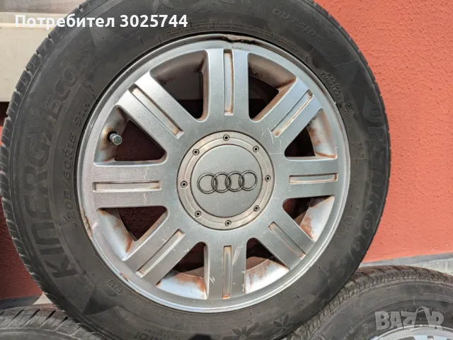 Алуминиеви джанти RONAL за Audi 15 инча, 5 БРОЯ, 5x112 - С гуми 6-7 мм, снимка 5 - Гуми и джанти - 50043046