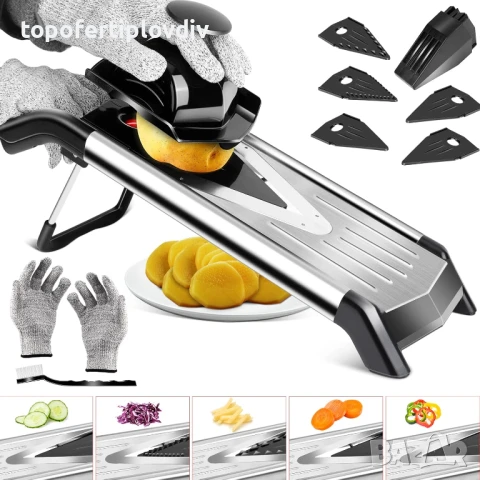 Ръчно ренде за зеленчуци MASTERTOP Mandolin Vegetable Cutter