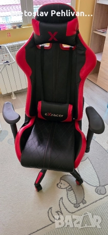 Геймърски стол eXracer – удобен, със забележки