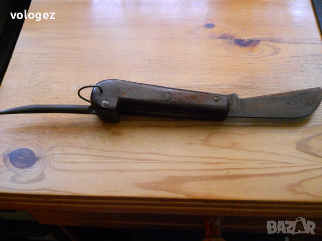 Винтидж военноморски боцмански нож с маркировка , снимка 4 - Антикварни и старинни предмети - 40038574