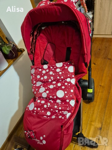 Cybex Priam 4 Jeremy Scott, снимка 4 - Детски колички - 53236088